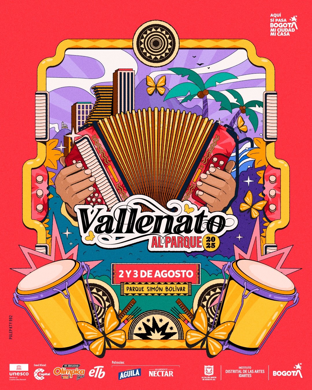 Portada - Catálogo Vallenato al Parque 2025