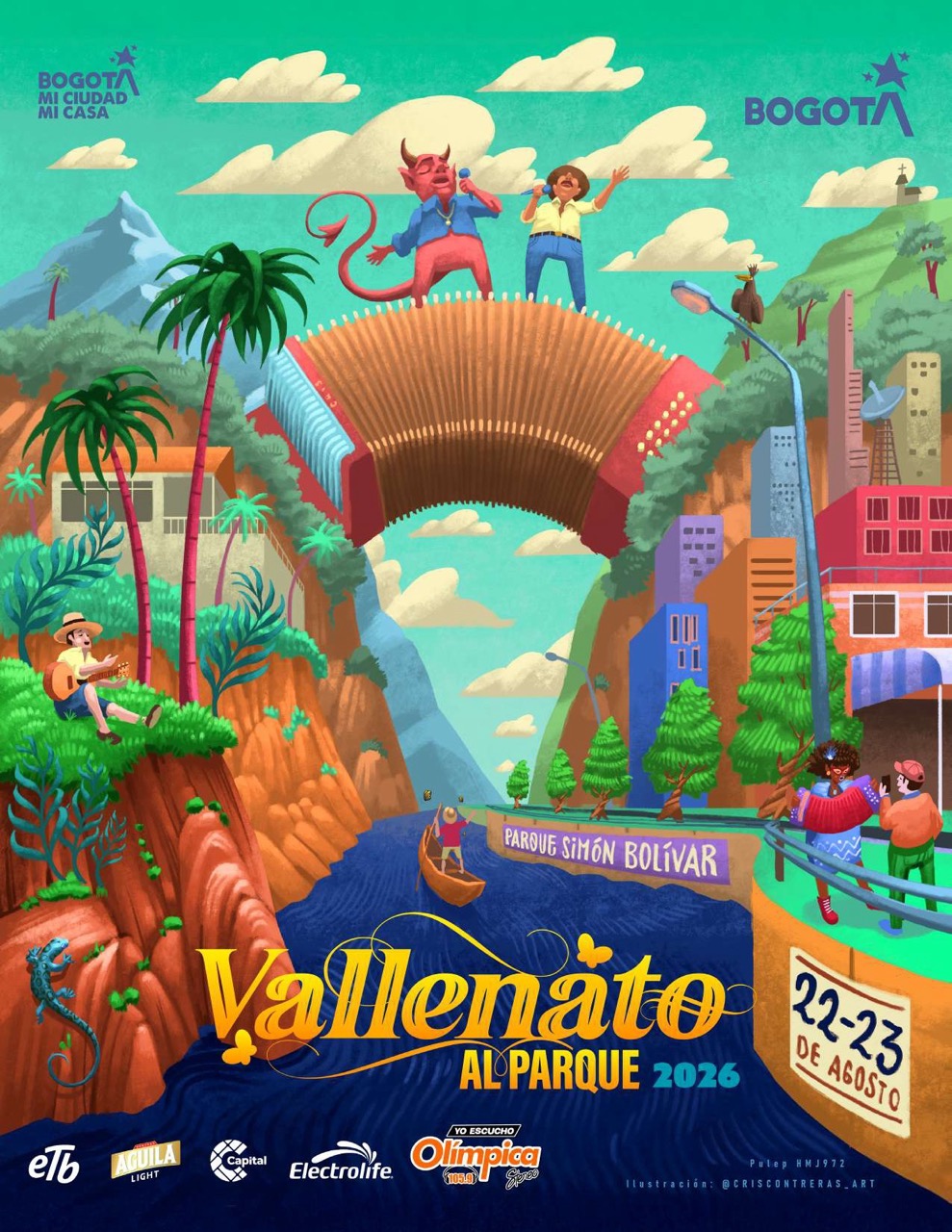 Catálogo Vallenato al Parque 2026